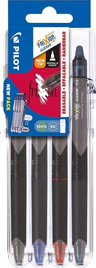 Pilot Pilot - Frixion Point Clicker Pens Set2Go 0,5 Basic (4 colors) /Writing
