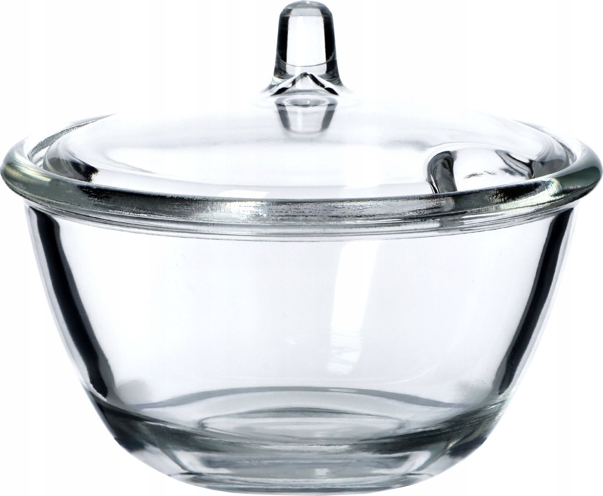 Kadax Cukiernica Szklana Z Przykrywką Pojemnik Na Cukier