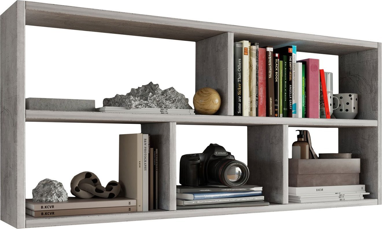 Elior Loftowa designerska półka wisząca beton - Gerva