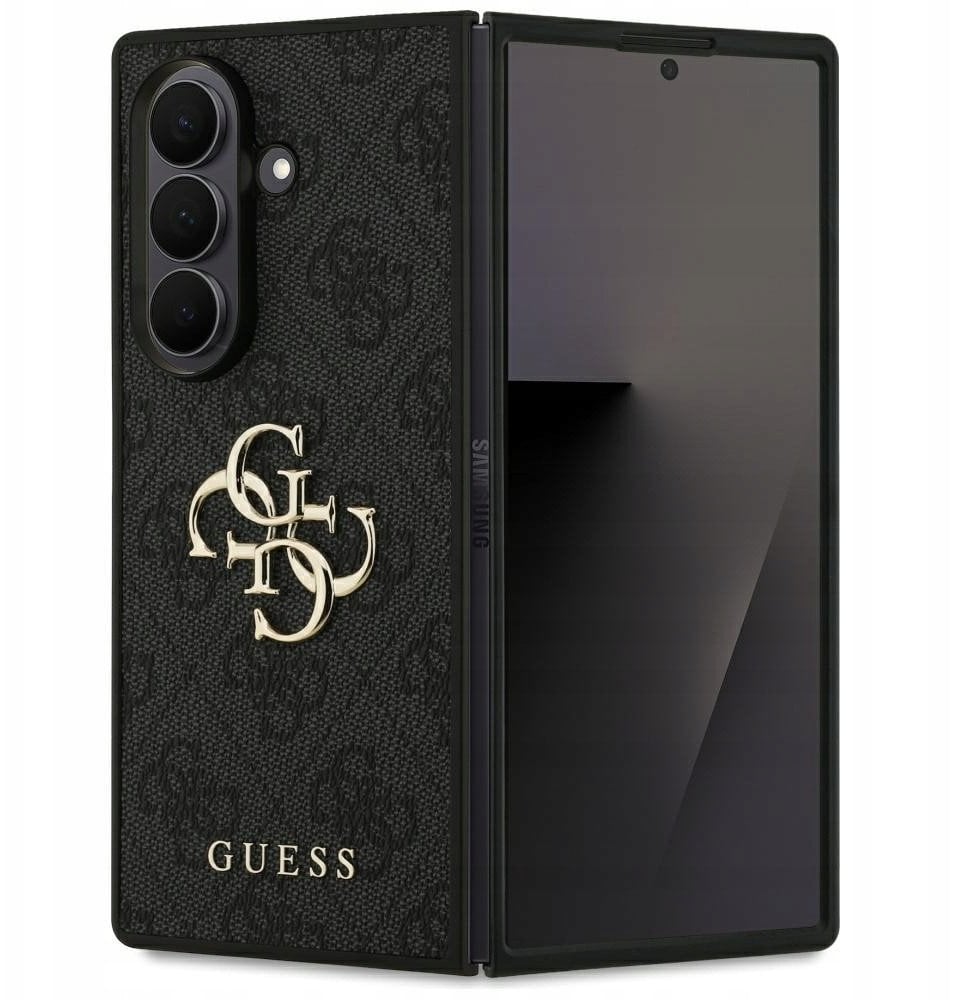 Guess Case Big 4G Logo Classic Logo for Samsung Galaxy Z Fold7 black