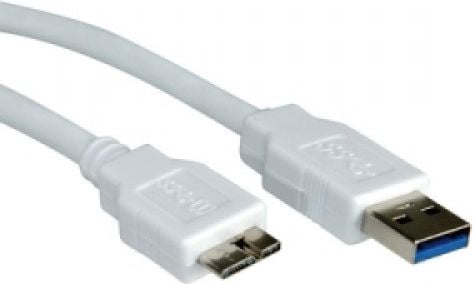 Kabel USB Value USB-A - 3 m Biały (11.99.8877)