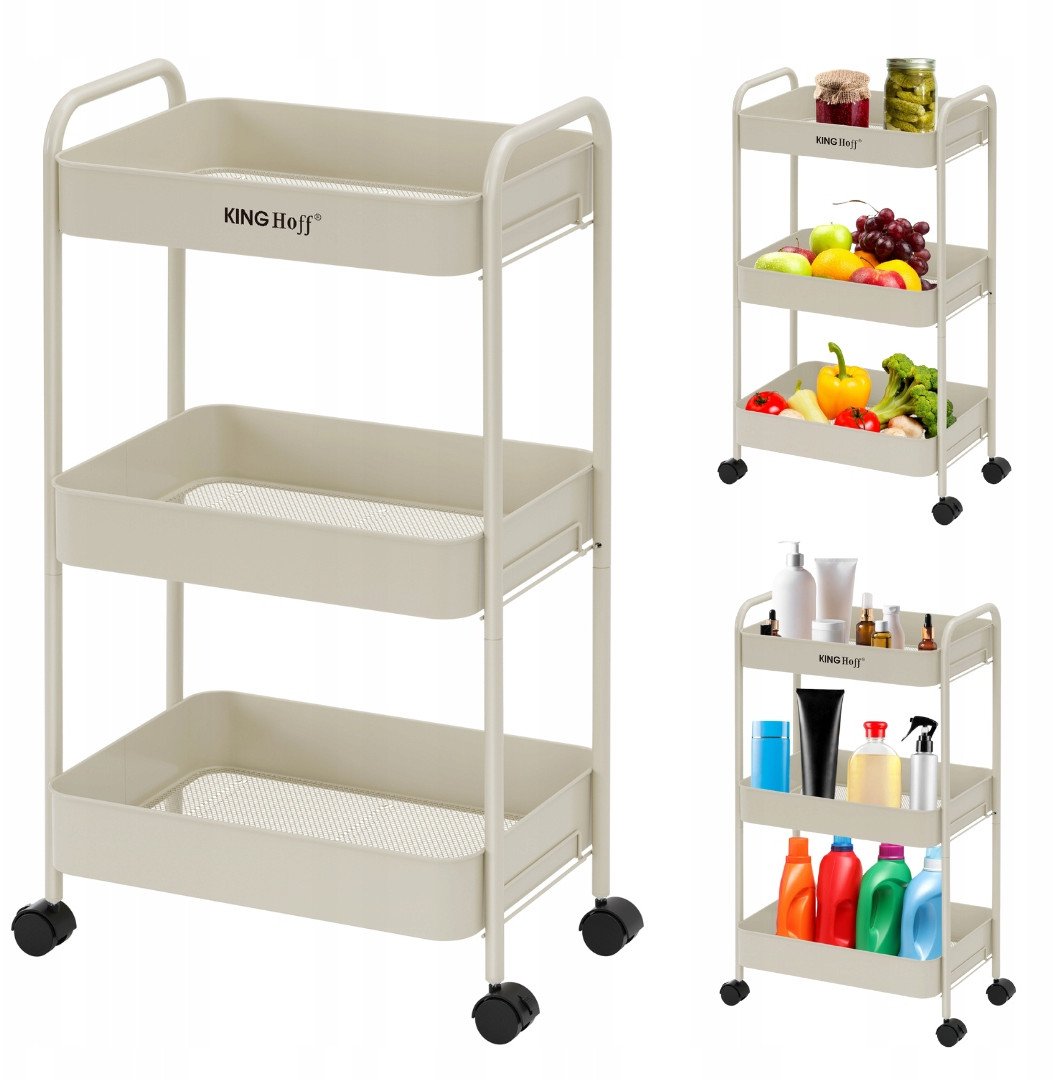 REGAŁ BAREK MOBILNY WIELOFUNKCYJNY KINGHOFF KH-1943