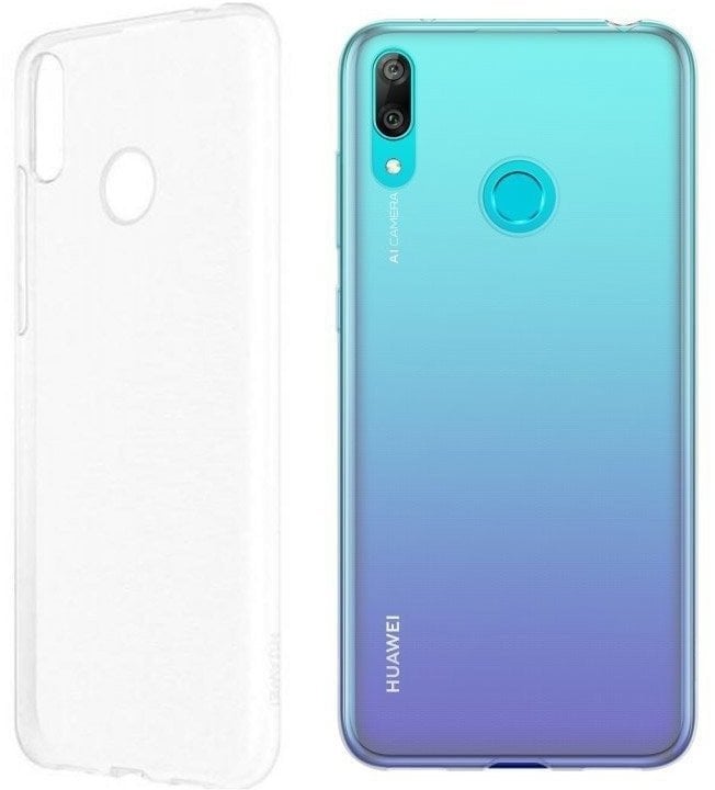Mocco Ultra Back Case 1 mm Silicone Case for Huawei Y6 (2019) / Huawei Y6 Prime (2019) Transparent