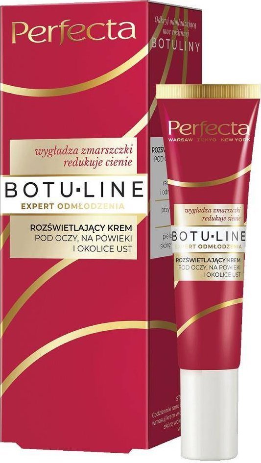 Perfecta Botu-Line rozświetlający krem pod oczy na powieki i okolice ust 15ml