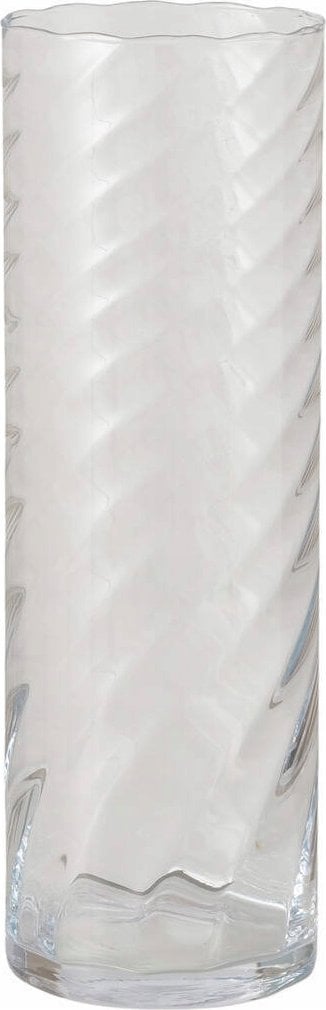 Boltze Szklany cylindryczny wazon BILA, 45 cm
