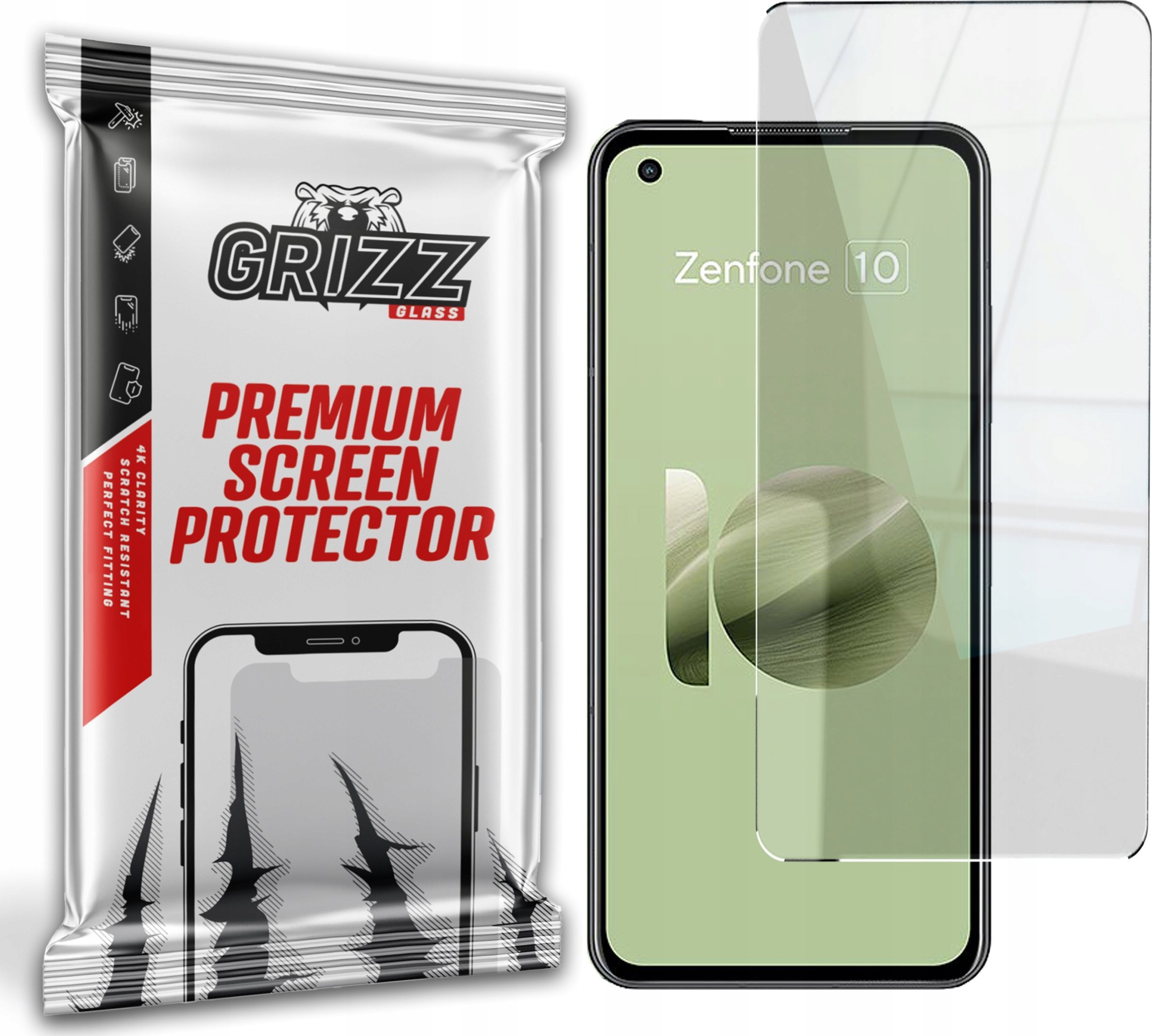GrizzGlass Szkło hybrydowe GrizzGlass HybridGlass Asus ZenFone 10