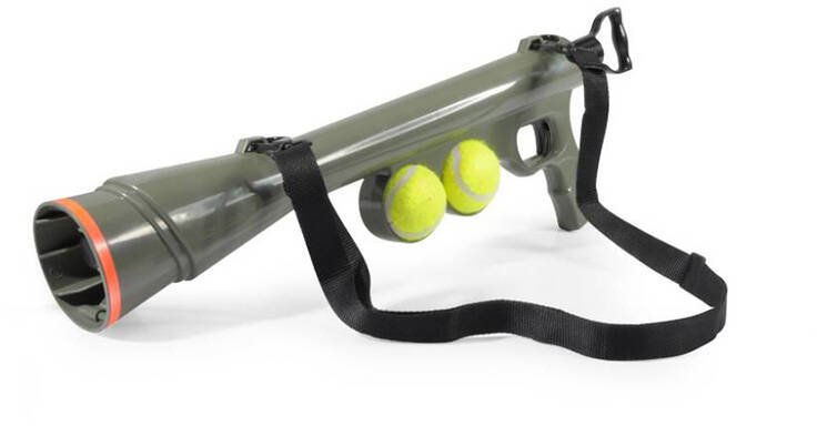 Camon Bazuka wyrzutnia z 2 piłkami zabawka dla psa