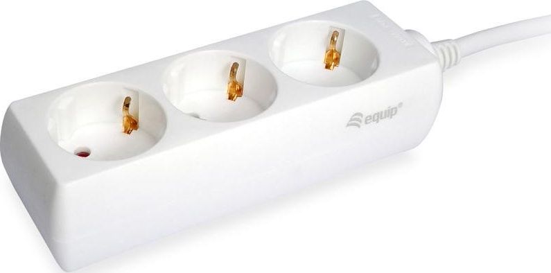 Equip 3 gniazd 1.5 m biała (245550)