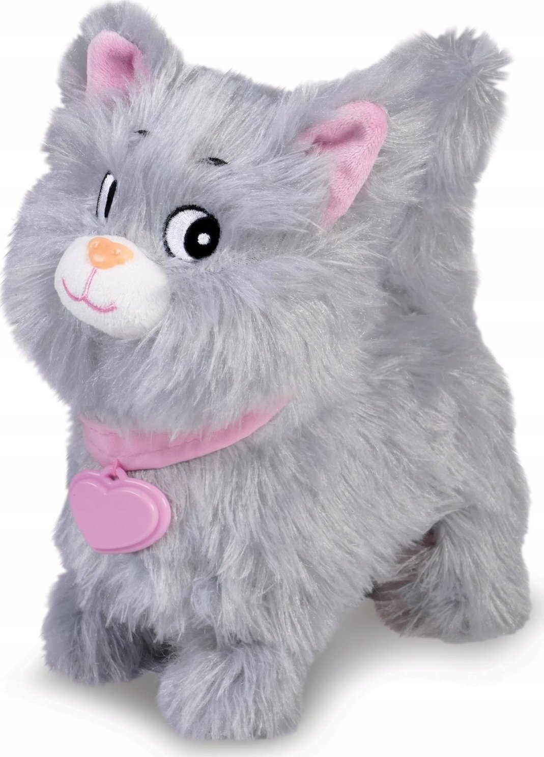 Kotek chodzący na smyczy Natalia szary 175985