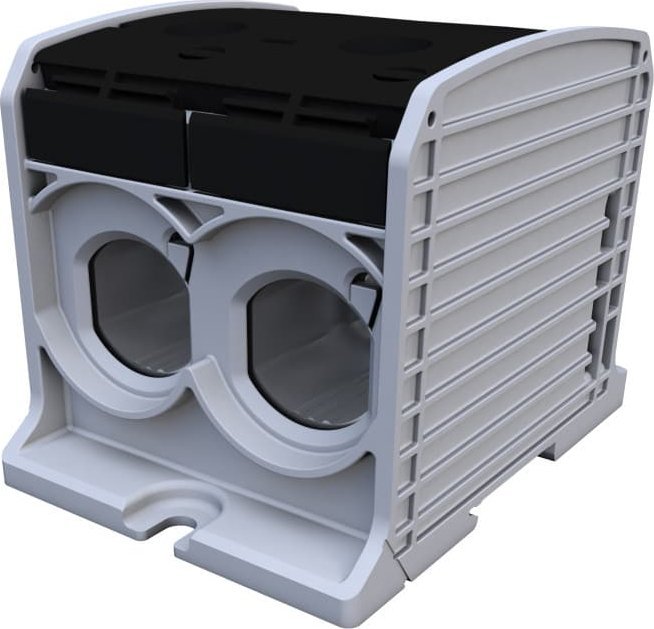 Simet Złączka szynowa gwintowa Al/Cu STB 300-2 (87920) SIMBLOCK czarny 81302007