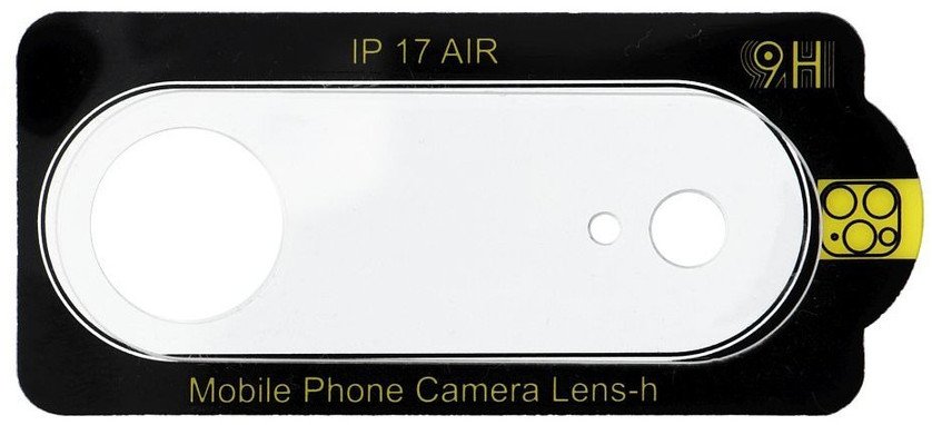 Szkło hartowane 5D Full Glue do aparatu - do iPhone 17 Transparent