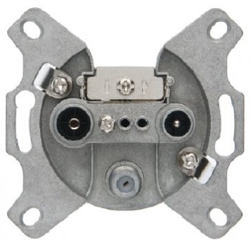 Hager Gniazdo antenowe RTV-SAT końcowe mechanizm - 53455311