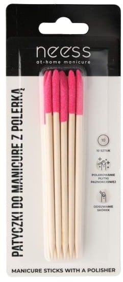 NEESS Patyczki z nasypem piaskowym 114mm. (2482) 10 szt