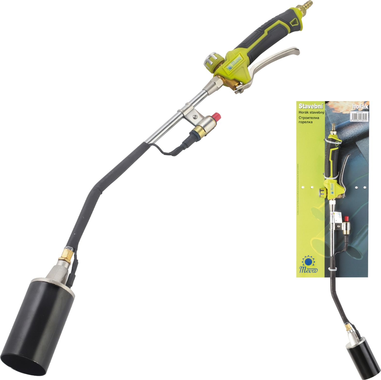 Meva Palnik gazowy dekarski budowlany do izolacji LPG 35 kW + Piezo zapalnik