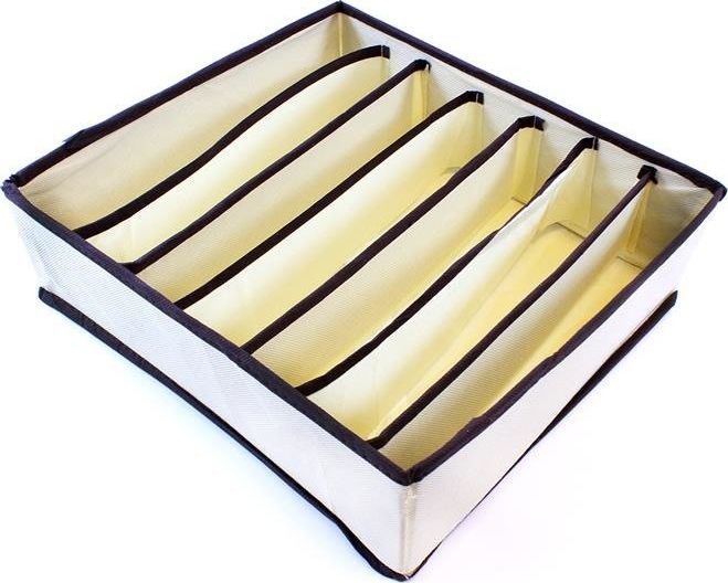 Apte AG435A ORGANIZER DO SZUFLADY 7 PRZEGRÓDEK BIELIZNA uniwersalny