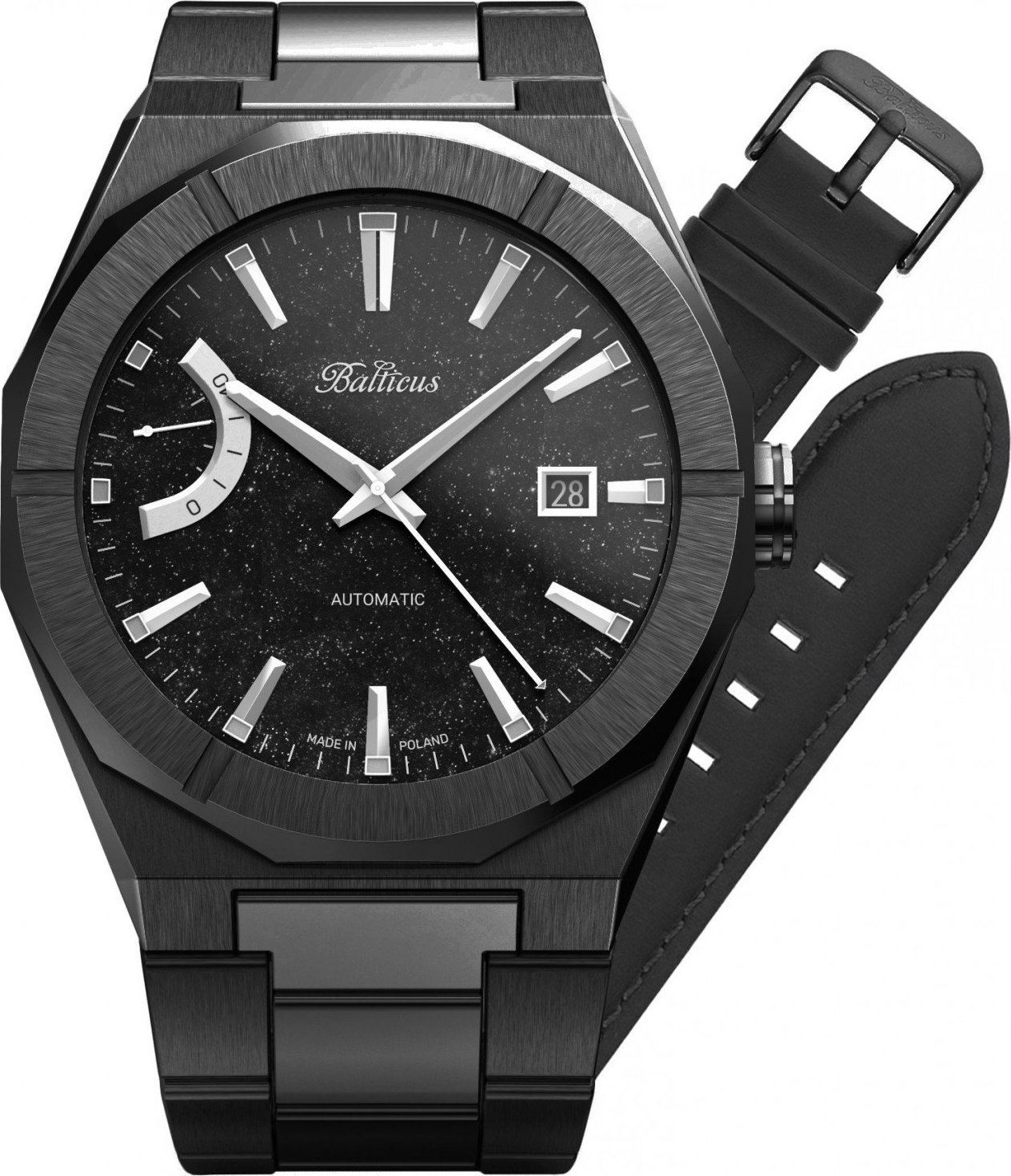 Zegarek Balticus Zegarek męski Balticus BALSDBPRBA czarny