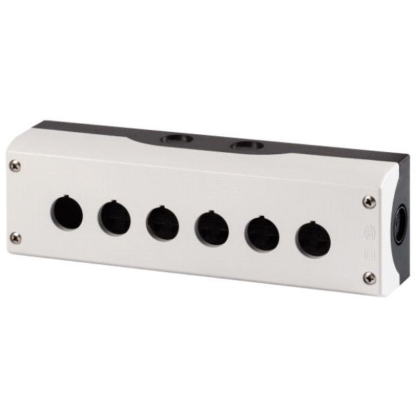 Eaton Obudowa kasety M22-I6 6-otworowa 22mm IP67 szara 216540