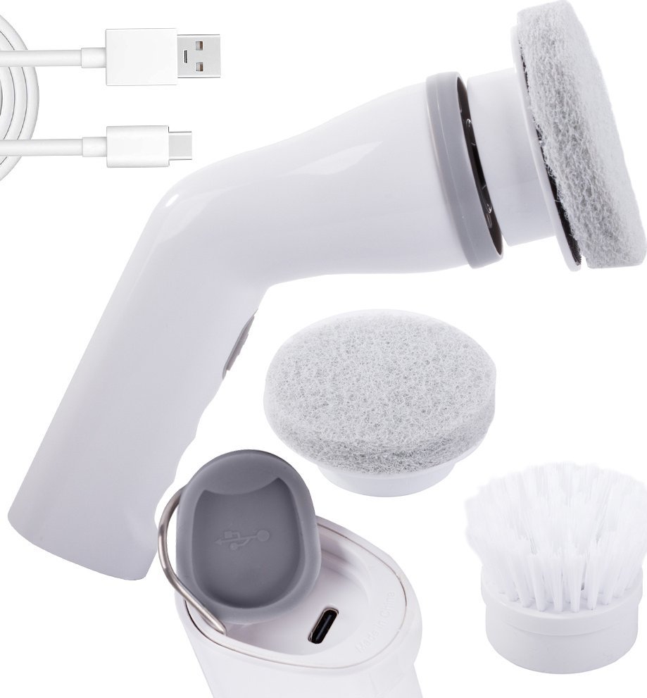 Verk Elektryczna szczotka obrotowa do czyszczenia płytek bezprzewodowa tornado