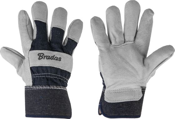 Bradas Rękawice ochronne 10,5 ze skóry bydlęcej Bradas 6715