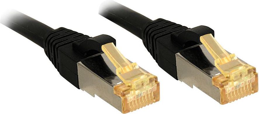 Lindy RJ-45/RJ-45 kat.7 S/FTP Czarny 2m (47309)