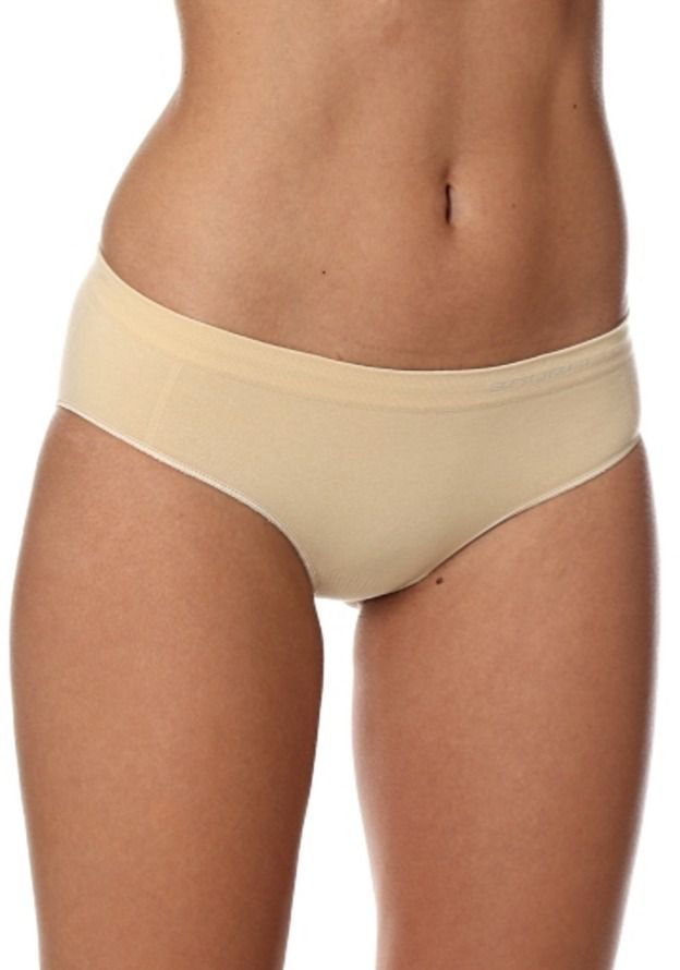 Brubeck Figi damskie Hipster HI00043A Comfort Cotton beżowe r. M