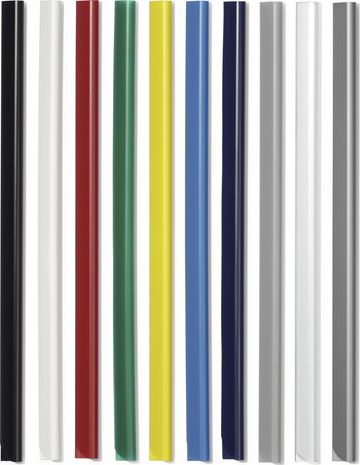 Herlitz GRZBIETY WSUWANE A4 GR. 3 MM. SZER.13 MM NA 30 KARTEK, CZERWONY