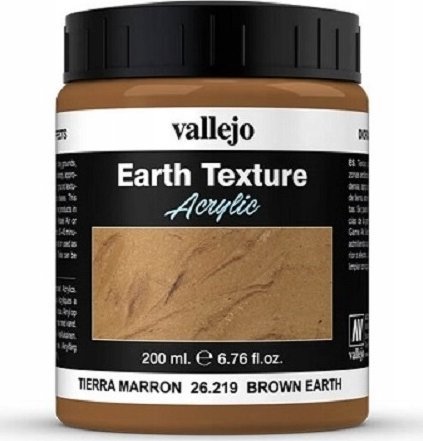 Vallejo Masa Earth Textures 200ml Brązowa ziemia