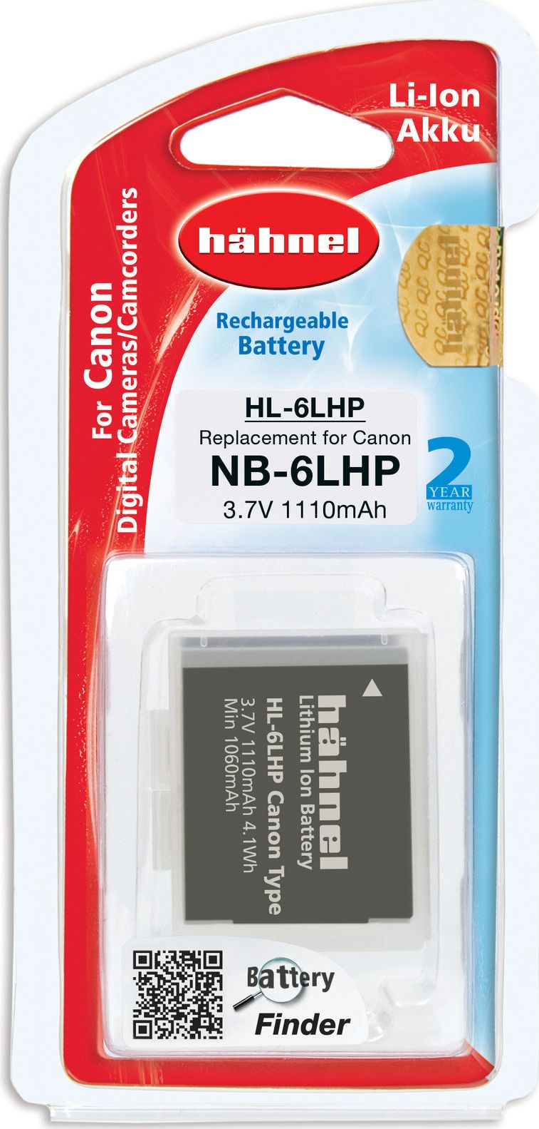 Akumulator Hahnel Canon HL-6LHP