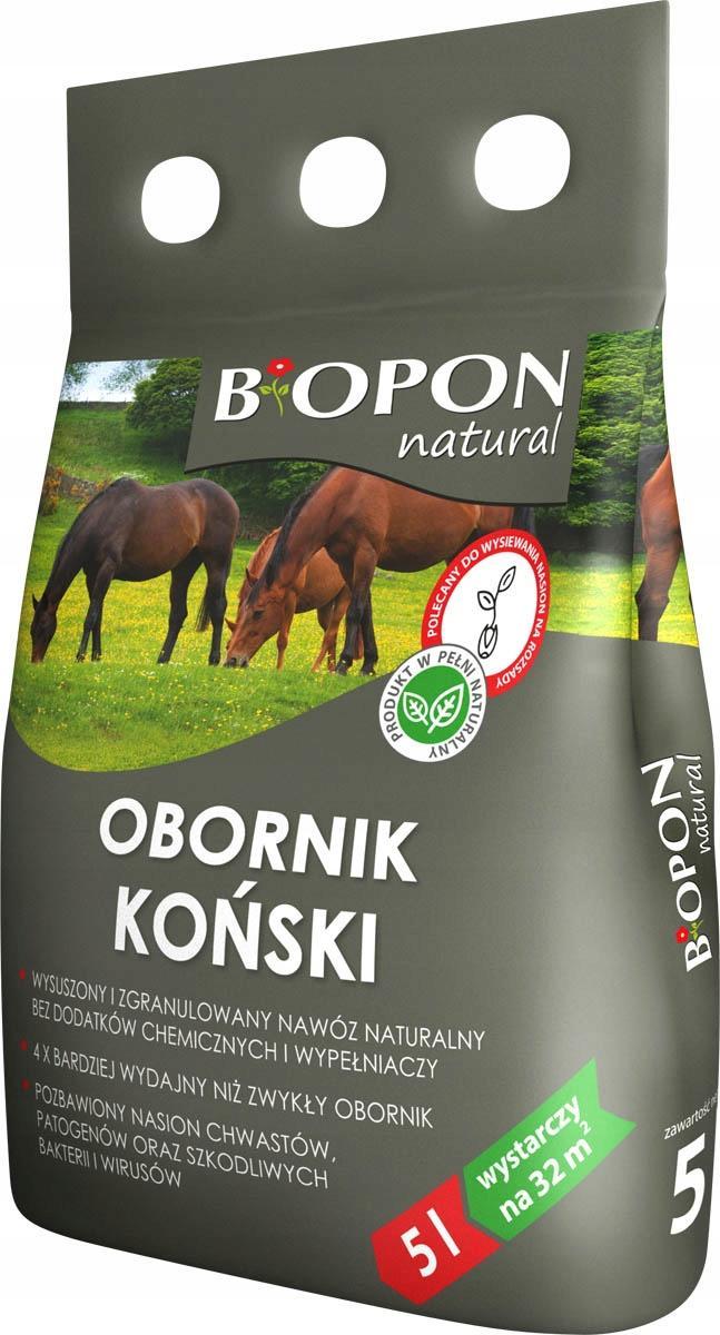 Biopon Obornik Granulowany Koński 5l Biopon