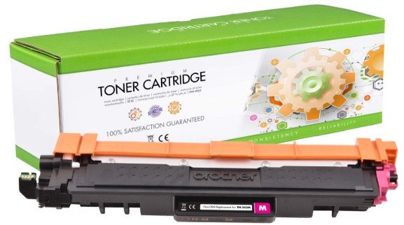 Toner Static Control STATIC Toner cartridge compatible with Brother TN-243M magenta remanufactured 1.000 pages