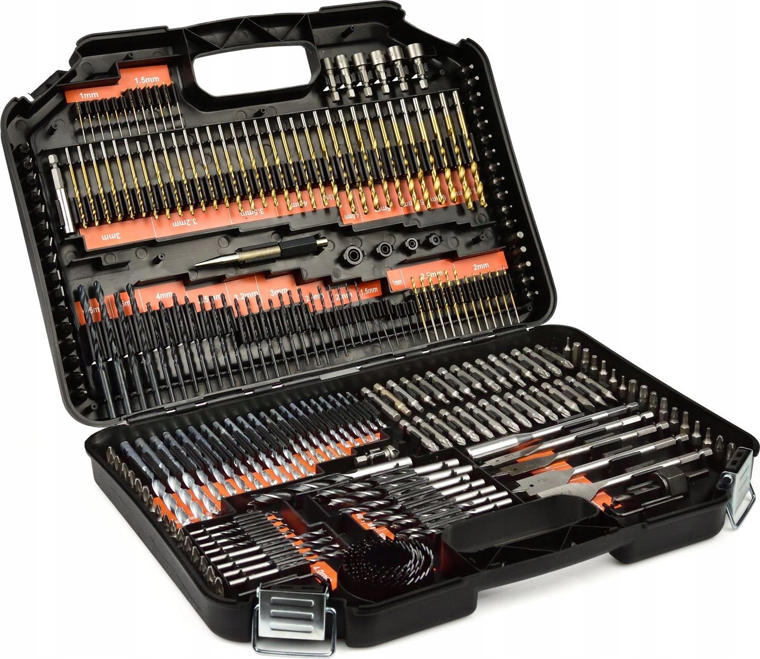 Zestaw narzędzi Geko Zestaw wierteł nasadek bitów otwornic HSS 246el.(5)