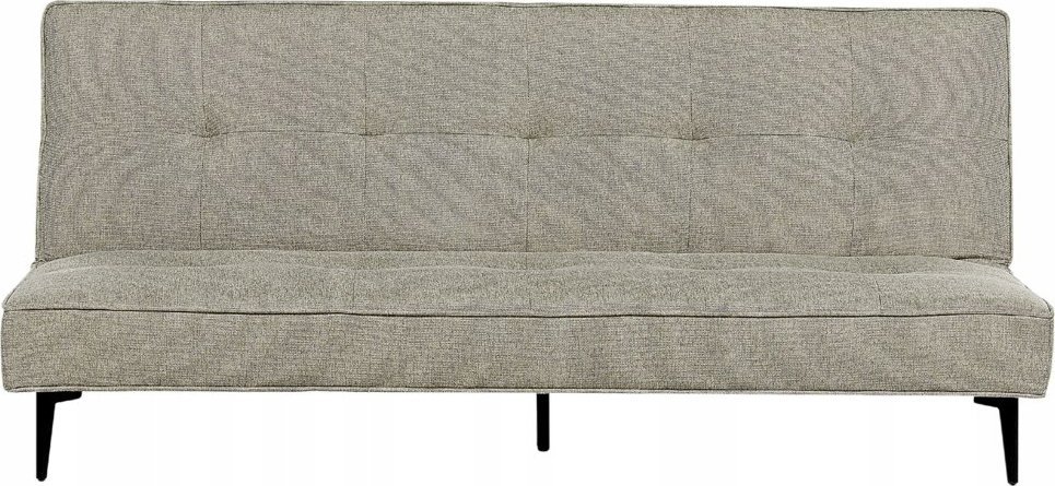 Beliani Sofa rozkładana jasnozielona ESSVIK