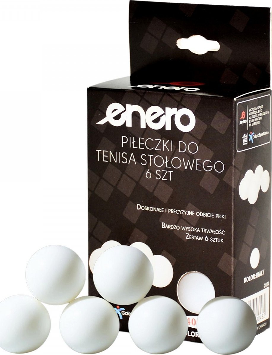 Victoria Sport Piłeczki do tenisa stołowego 6sztuk białe