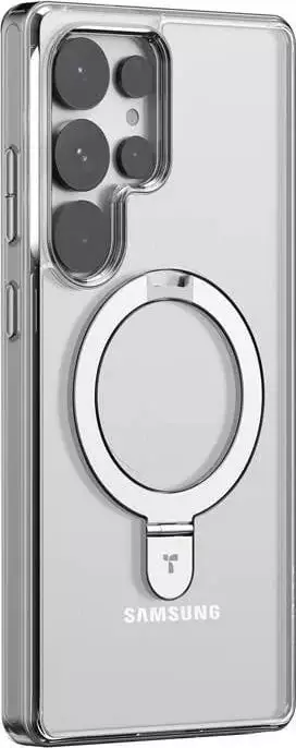 Etui na telefon Torras Ostand Series do Samsung S25 Ultra (przezroczyste)