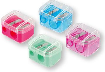 Top Choice temperówka podwójna z pokrywką