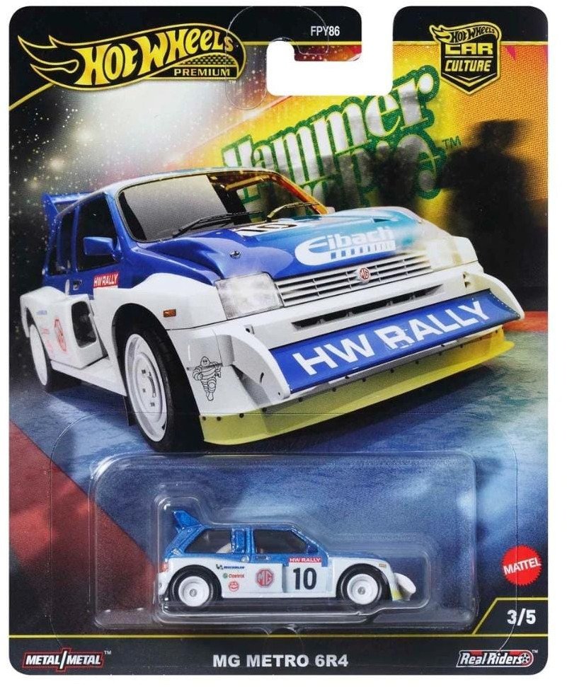 Hot Wheels Kultowe auto MG Metro 6R4 HRW09