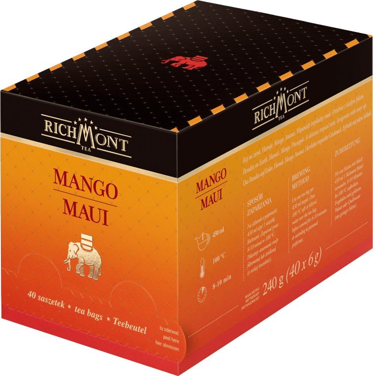 Richmont Herbata Richmont Mango Maui 40 saszetek