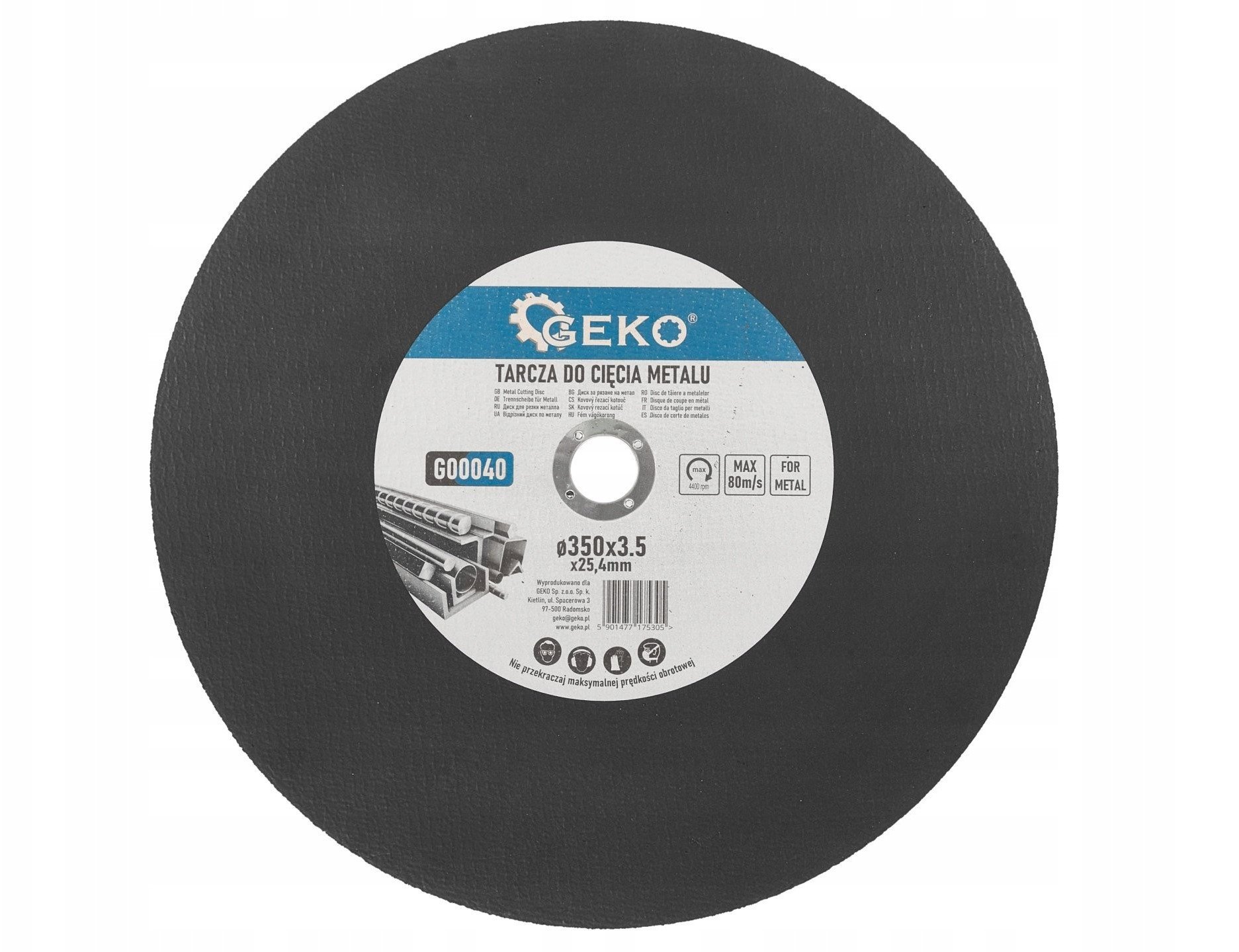 Tarcza do metalu 350x3.5x25,4 (25)