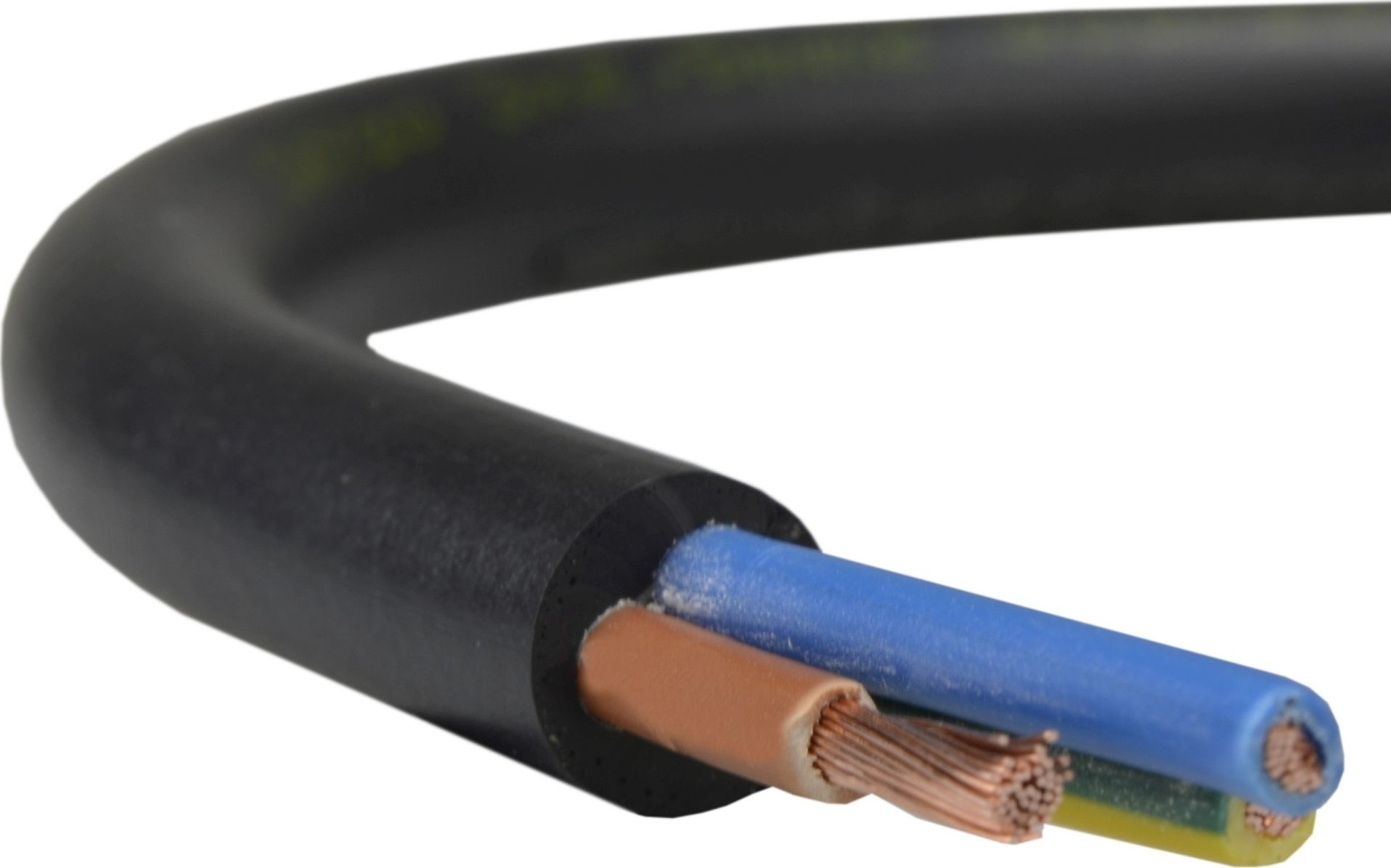 Przewód Elektrokabel H05VV-F 3x0.75mm linka