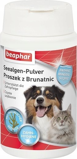 Beaphar BEAPHAR Dental Proszek z brunatnic do jamy ustnej - 75 g