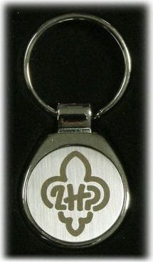 Breloczek Polska Firma Brelok z logo ZHP grawerowany