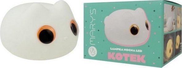Lampka nocna LED kotek