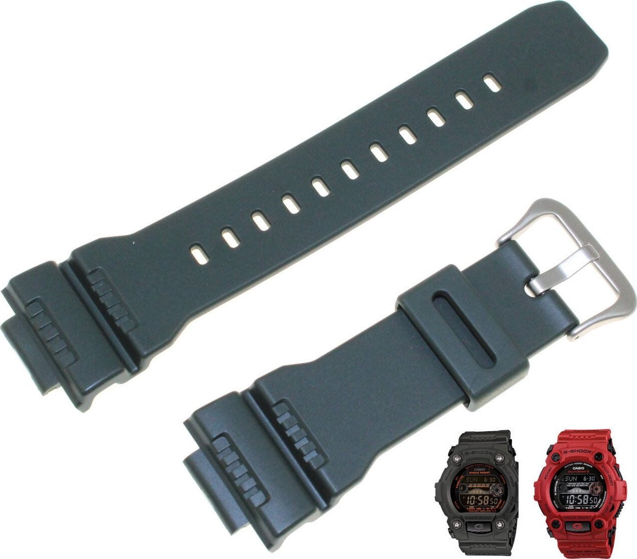 Casio Pasek do zegarka Casio G-Shock GR-7900 zielony 10403785