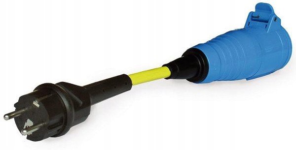 Adapter wtyk UniSchuko do gniazdo CEE 16A/250V Ratio 70022