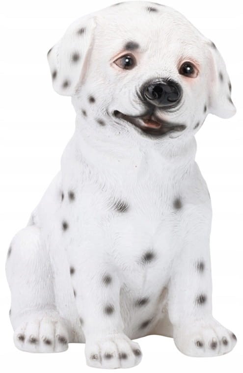 Figurka siedzącego psa 18,5cm Dekoracja ogrodowa