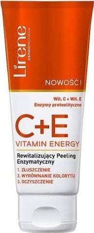 Lirene LIRENE_C+E Vitamin Energy rewitalizujący peeling enzymatyczny 75ml