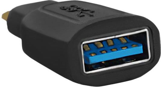 Adapter USB Qoltec USB-C - USB Czarny (50505)