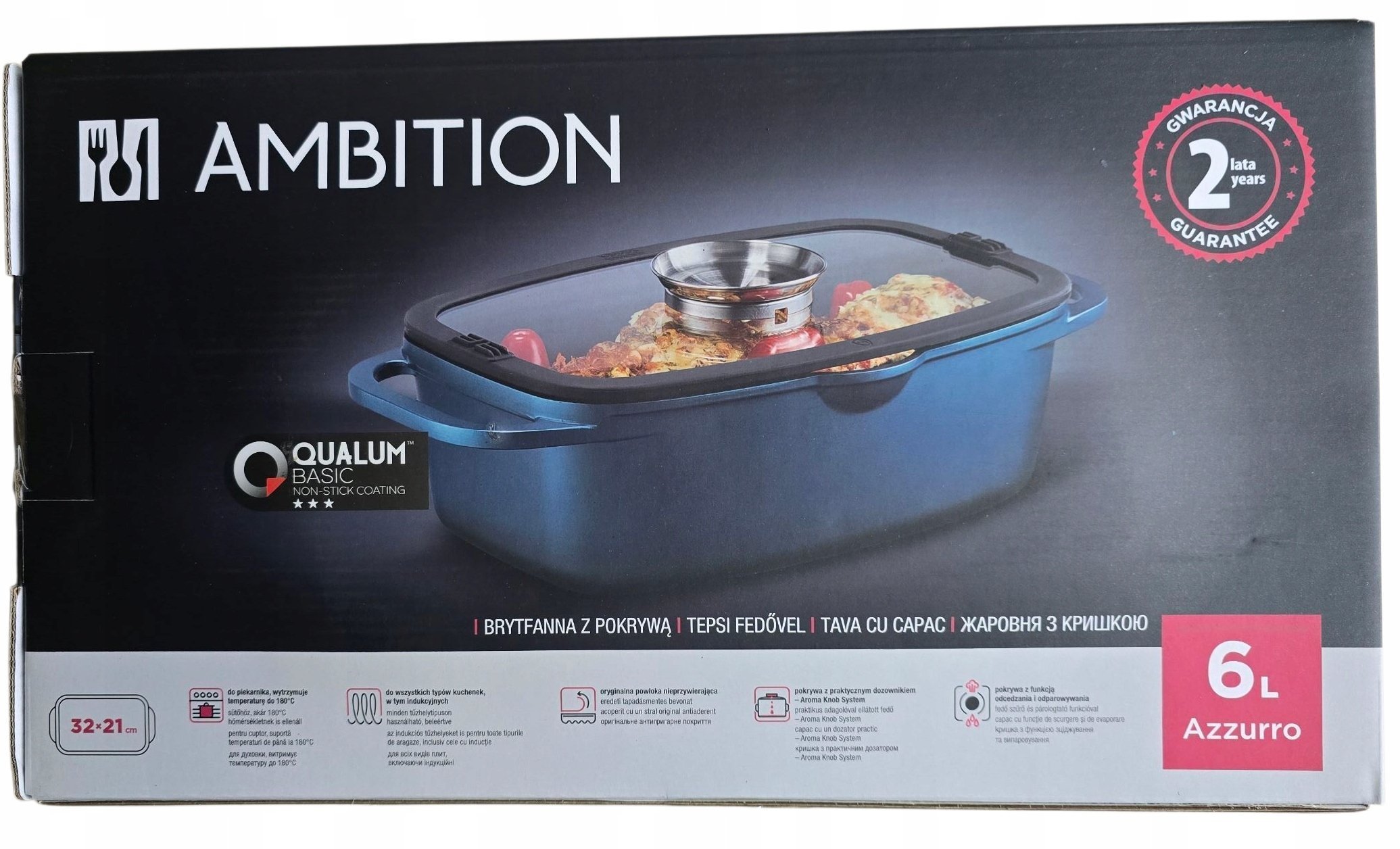 Lumarko BRYTFANNA 813203 NOEL 32x21cm niebieski