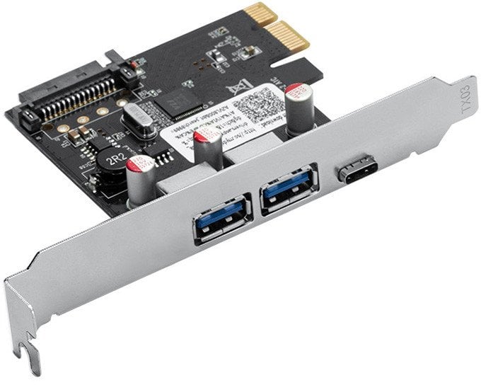 Orico ORICO Expansion Card 2A1C-BK-BP