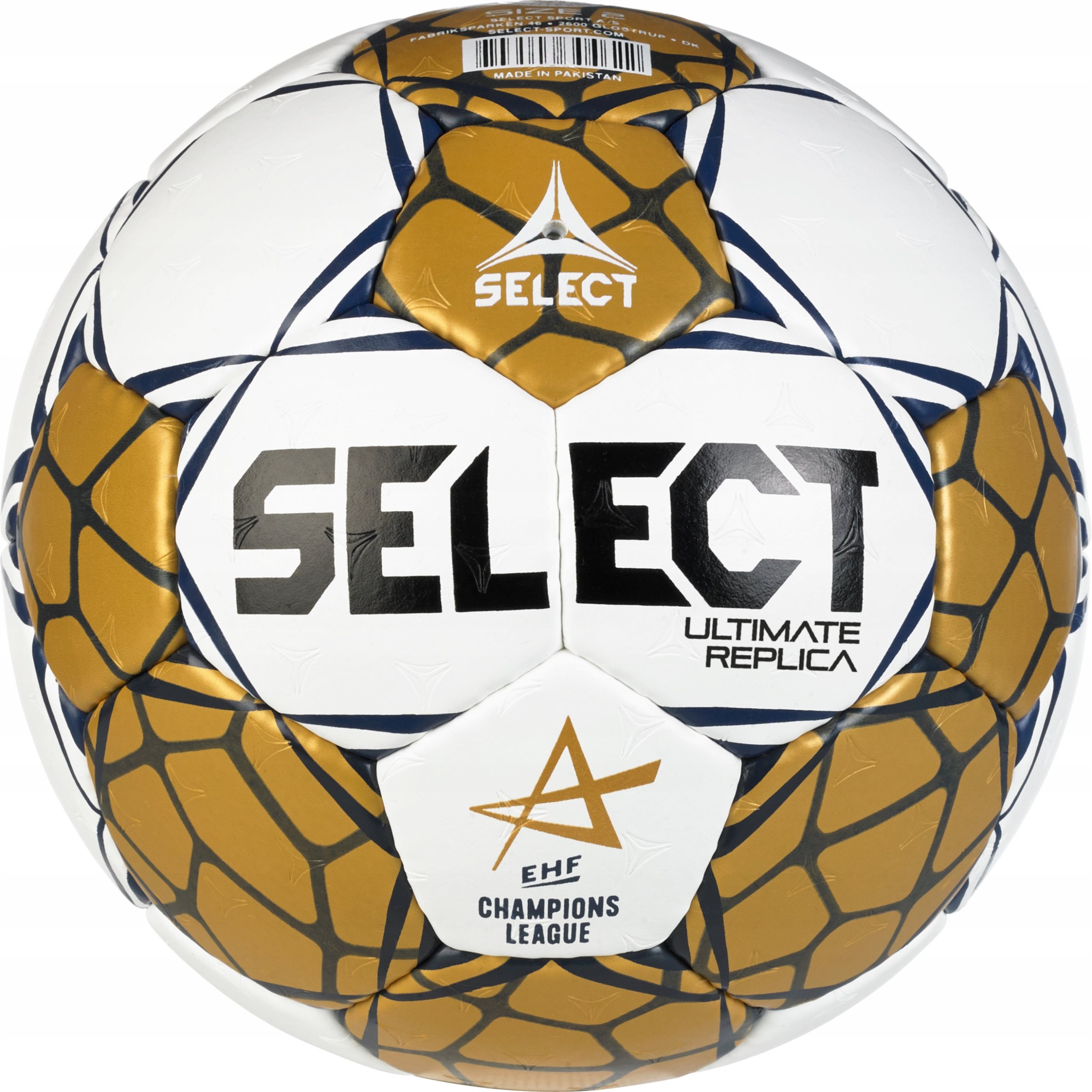 Select Champions League Ultimate Replica EHF Handball 220040 Złote 3